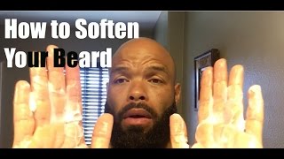 How to Soften Your Beard Beard Update [upl. by Euell419]