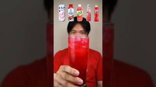 Drinking Random Red Soda 😋 Satisfying Sounds Of Drinking Asmr mukbang asmr shake satisfying [upl. by Desdamonna]