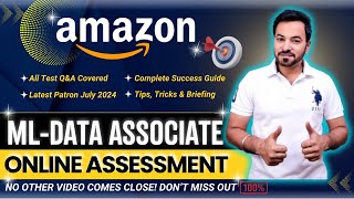 Amazon ML Data Associate Online Test  Amazon ML Data Associate Assessment Test  ML Data Associate [upl. by Otrebron79]