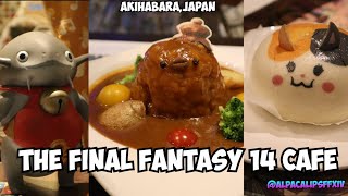 I Went To The Final Fantasy 14 Cafe in Tokyo [upl. by Nessnaj979]