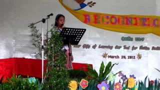 032912  SPED Recognition Day  Opening Remarks [upl. by Aiotal]