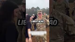 A Reação do Soldado ao ver sua Irmã Gêmea Novamente ❤️ curiosidades militar [upl. by Iuqcaj]