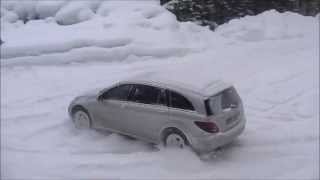 Mercedes R Class in Austrias Winter Snow 2017 [upl. by Hatty]