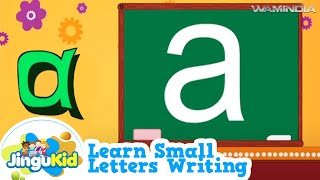 Learn Small Letters Writing  small alphabet for kids  Kindergarten Educational Video  Jingu Kids [upl. by Akehsat764]