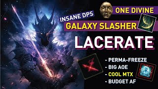 【1 Div Exile  Ep2】The Galaxy SLASHER  LACERATE of Butchering build ColdConverted Slayer 325 [upl. by Eidnalem]