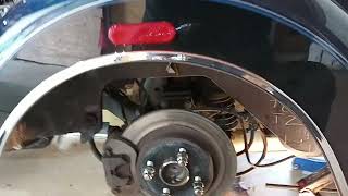 Harley Davidson TriGlide rear fender removal [upl. by Buskus]