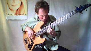 Bach Prelude from Cello suite no 1 Bass cover [upl. by Audly506]