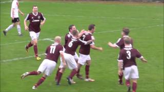 Clydebank v Kelty Hearts Scottish Junior Cup 3rd Round 211115 [upl. by Ahsaeyt]