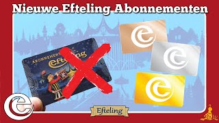 Efteling NIEUWE abonnementen aangekondigd [upl. by Christis]