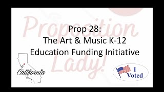 Prop 28 Explained [upl. by Zsamot707]