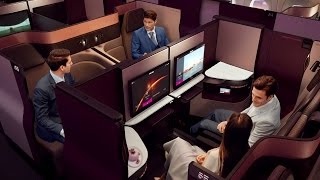 Introducing Qsuite  Qatar Airways New Business Class [upl. by Eleni936]