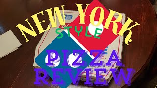 Dominos New York style pizza review [upl. by Kellie]