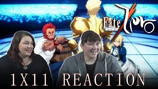 FateZero 1X11 THE GRAIL DIALOGUE reaction [upl. by Aisset]