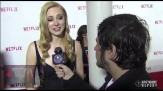 Interview Charlie Cox Deborah Ann Woll amp Nikolai Nikolaeff Talk Daredevil [upl. by Naot]