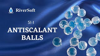 RiverSoft SI1 RO Antiscalant balls for hard water [upl. by Luben]