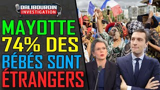 MAYOTTE  J BARDELLA EXPLIQUE QUE 70 DES NAISSANCES SONT ÉTRANGER LES GAUCHISTES ESSAIE DE DEBUNK [upl. by Blinni]