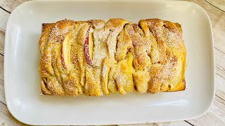 Easy Apple Cake Recipe  Soft Moist amp Delicious [upl. by Matronna589]