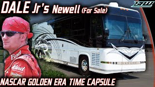 Tour of Dale Earnhardt Jrs Former 2002 Newell Coach Awesome Party Pad [upl. by Castra]