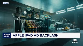 Apple faces backlash for iPad ad [upl. by Shore]