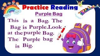 Practice Reading Learn how to read Reading Lesson for Grade 1 Grade 2 [upl. by Ernesto]