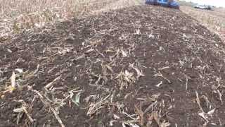 LEMKEN RUBIN 9 Working corn stubble in Alberta [upl. by Solegna]