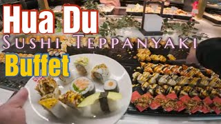 Suomen paras Sushi Teppanyaki Buffet Hua Du Hakaniemi 🇫🇮 Helsinki Finland [upl. by Itnahs]