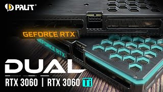 Palit GeForce RTX 3060 amp RTX 3060 Ti Dual  Closer Look [upl. by Airak594]