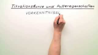 Richtig verstehen Titrationskurve und Puffereigenschaften  Chemie  Organische Chemie [upl. by Crelin]