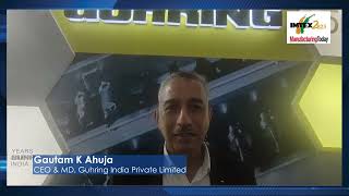 imtex2023  Gautam K Ahuja  CEO amp MD Guhring India in conversation with Manufacturing Today [upl. by Seaver]