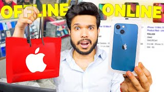 Online vs Offline iPhone 13 Mini Buying 🔥 [upl. by Riana]