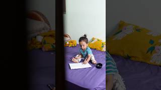 Korattai laa viduraan😳🤣 Nadigan da🤣🔥 funny cutebaby love [upl. by Nimsaj]