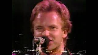 Sting en Amnesty International Estadio Nacional Chile 1990 NTSC 60 fps [upl. by Chavey]