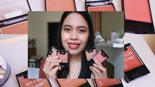 Wet ‘n Wild Color Icon Blushers Review [upl. by Nodnorb]