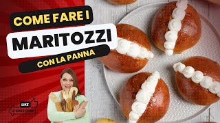 Maritozzi come fare i famosi dolci ripieni di panna romani [upl. by Mandler51]