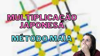 Multiplicação japonesa  método Maia de multiplicar [upl. by Streeto]