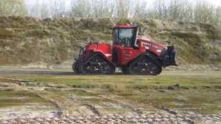 Case IH STX 450 Quadtrac with steel tracks Steiger Case IH [upl. by Nixie]