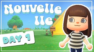 ➤ JAI RECOMMENCE UNE NOUVELLE ILE  • ACNH  01 [upl. by Adila]