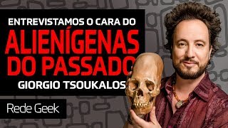 Entrevistamos GIORGIO TSOUKALOS o cara do ALIENÍGENAS DO PASSADO [upl. by Airenahs368]