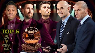 Top 5 Ballon dor 2024 ► Power Rankings Update ● HD [upl. by Taddeusz]