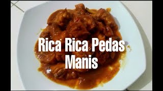 Resep Rica Rica Ayam Pedas Manis Khas Jawa Tengah [upl. by Ruprecht]