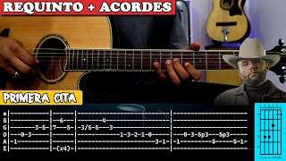 Tutorial  Primera cita  Carin León  Requinto  Acordes  TABS [upl. by Jennica]