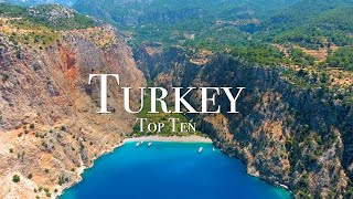 Top 10 Places To Visit In Turkey  4K Travel Guide [upl. by Parthena121]