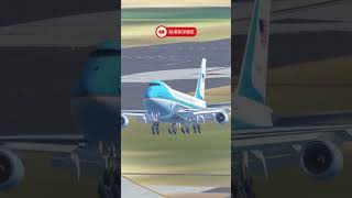 Air Force One Takes Off Paris CDG planespotting infiniteflight flightsimulator [upl. by Yllen866]