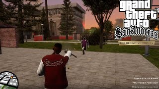 BIG SMOKE Y RIDER NOS TRAICIONAN  GTA SA DEFINITIVE EDITION 4 [upl. by Naivatco]