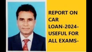 3192REPORT ON CAR LOAN2024USEFUL FOR ALL EXAMS [upl. by Llerrahs]