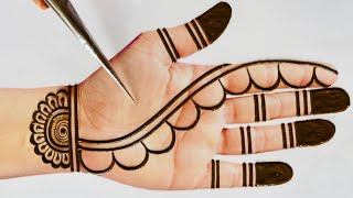 Easy Mehndi Design  Mehndi Designs  Simple Mehndi Design  Mehandi ka Design  Full Mehendi design [upl. by Zales171]