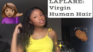 LAFLARE HUMAN HAIR REVIEW [upl. by Aicekal]