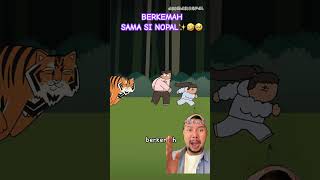 BERKEMAH SAMA SI NOPAL  memes funny animation cartoon cutegirl [upl. by Malas]