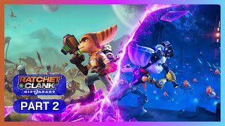 Ratchet amp Clank Rift Apart  PS5  Playthrough  Part 2  Entering Nefarious City [upl. by Ettessil]