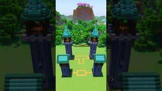 Rate This Castle minecraft minecraftbuild minecraftideas minecraftshorts [upl. by Nnhoj]